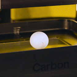Demo of a Carbon printer detecting debris