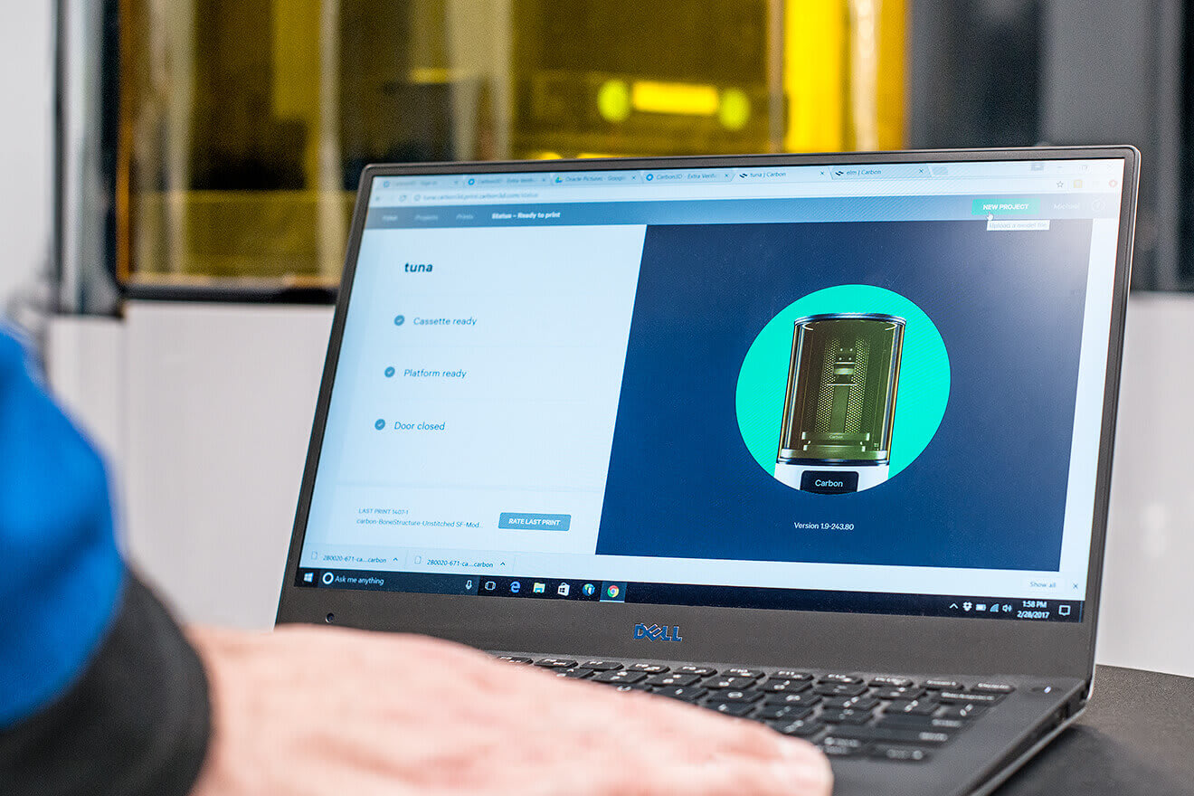 Carbon software enables digital manufacturing